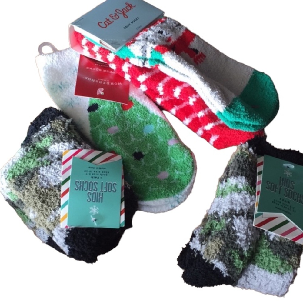 Cat & Jack Cozy Socks - Picture 2 of 7